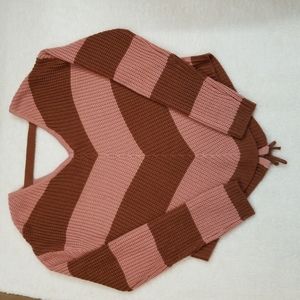 Derek❤heart Sweater with laced back